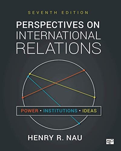 Test Bank for Perspectives on International Relations by Nau